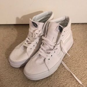 Vans Canvas SK8- HI: White